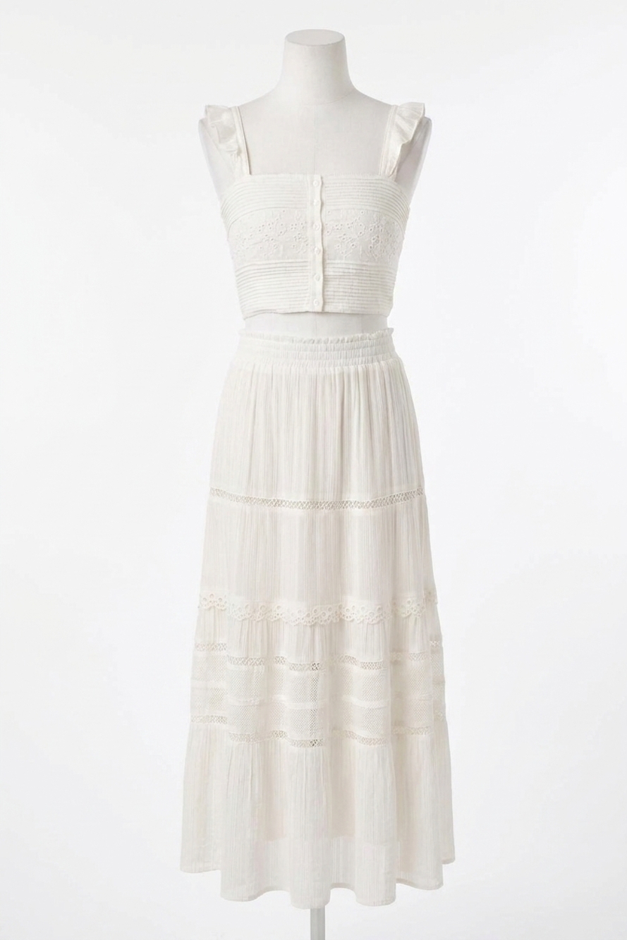 NEW HEARTLOOM cece top in white